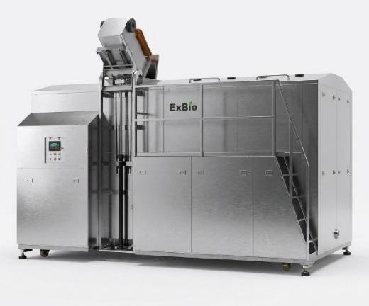 Digesteur ExBio EX-5000, capacité industrielle